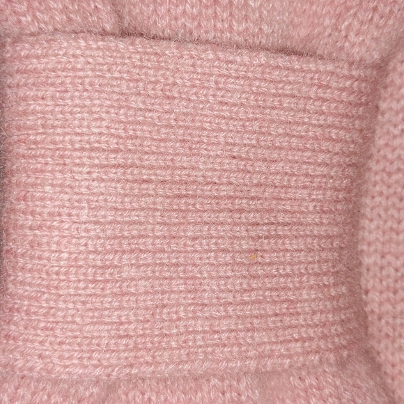 NWT Cashmere Chapter Club Luxury Winter Headband Hat Baby Barbie Pastel Pink - Picture 9 of 10